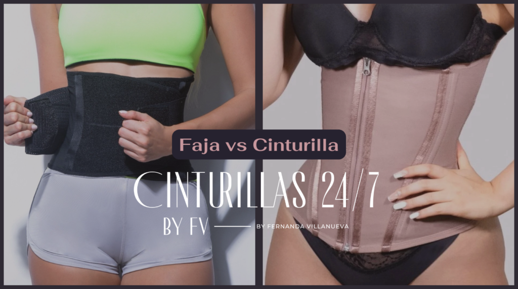 Diferencias entre fajas y cinturillas colombianas de Fernanda Villanueva